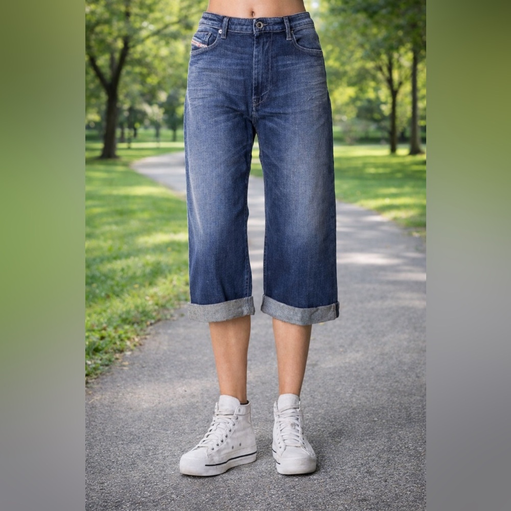 DIESEL CULOTTE JEANS ~ Made in Italy - Picture 1 of 9